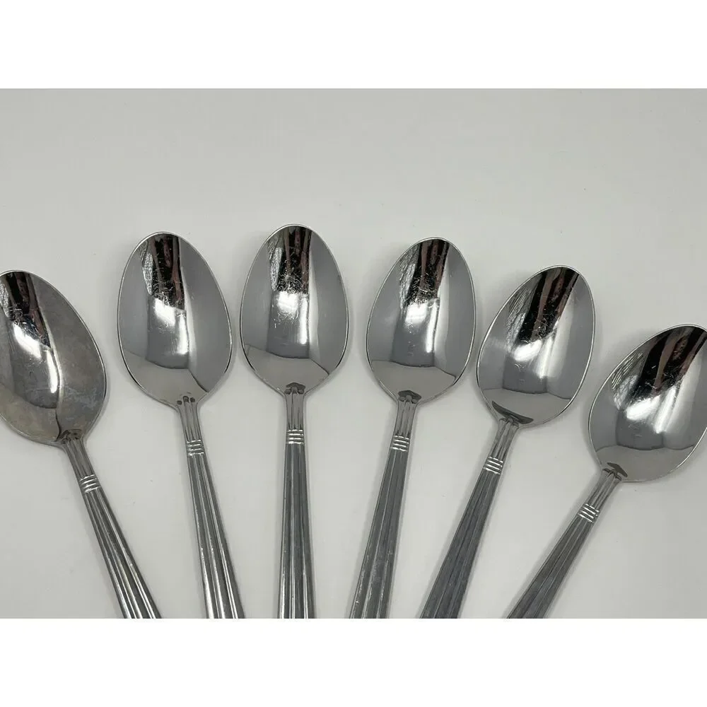 WALLACE CENTENNIAL Stainless Steel 18/10 Dinner Oval Soup Spoons 7 7/8
